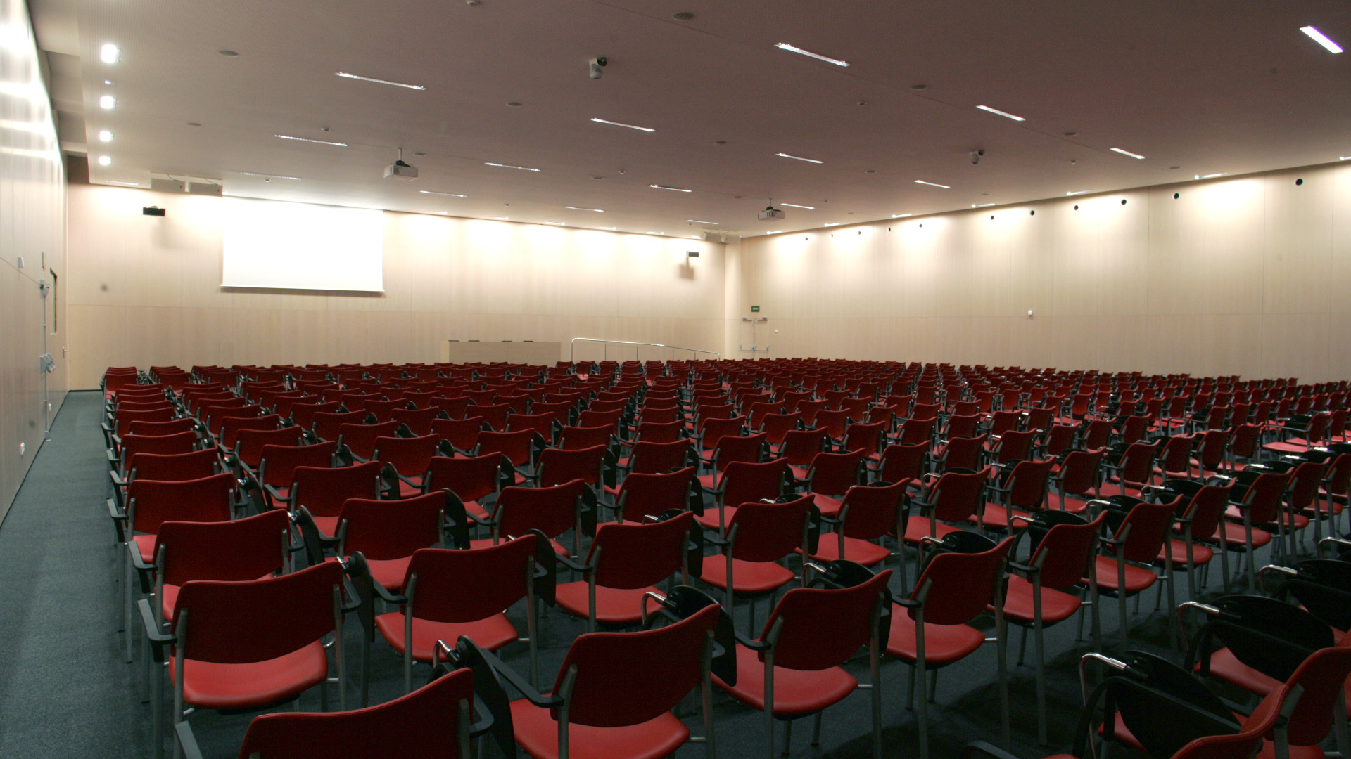 Vista interior sala convencions 
