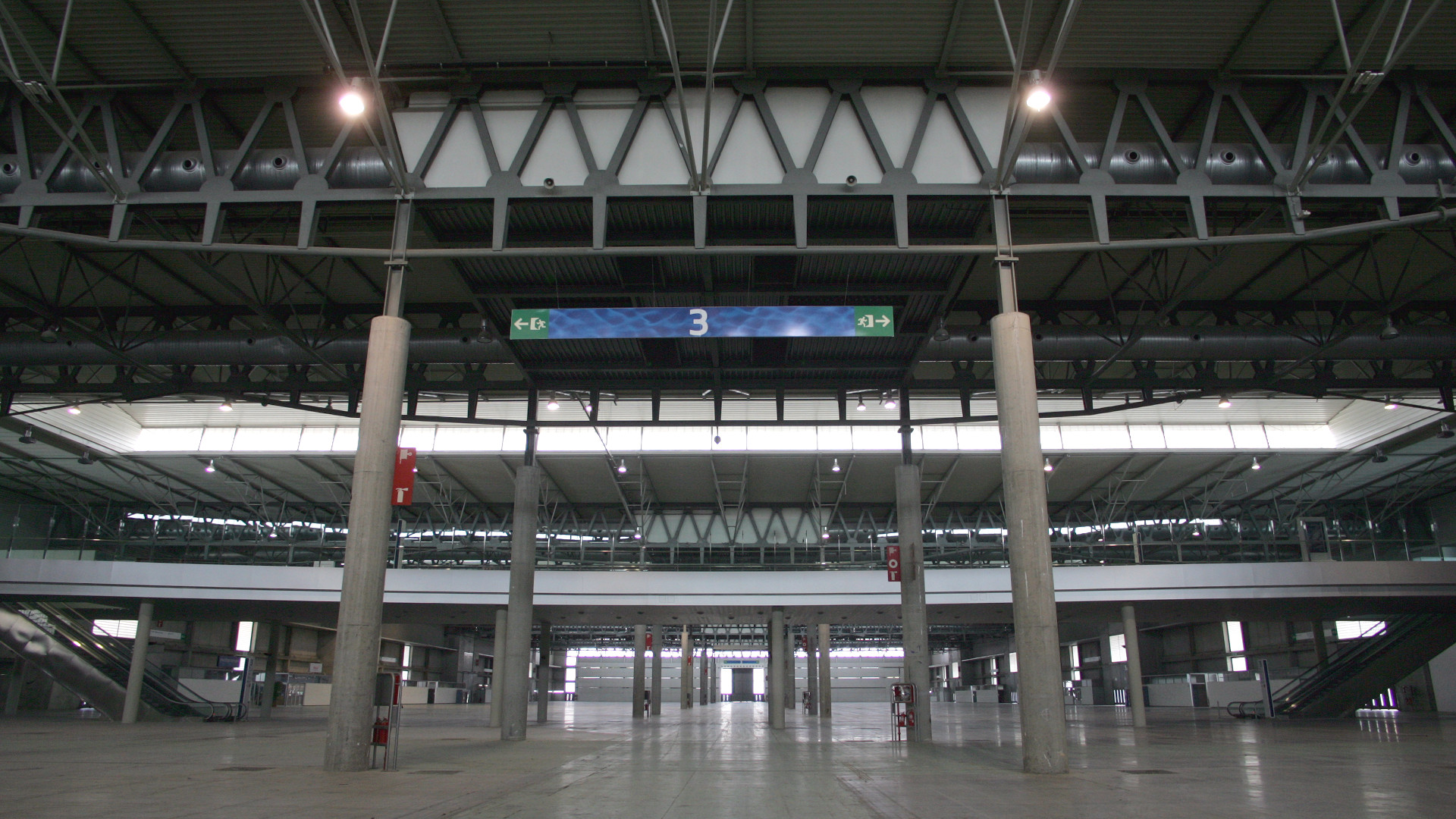 Interior del pavelló 3