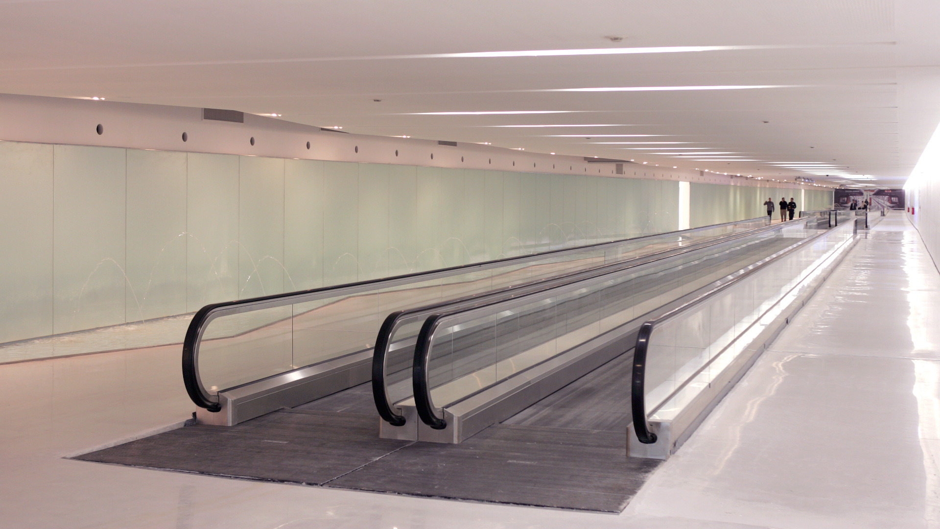 Túnel de connexión al metro